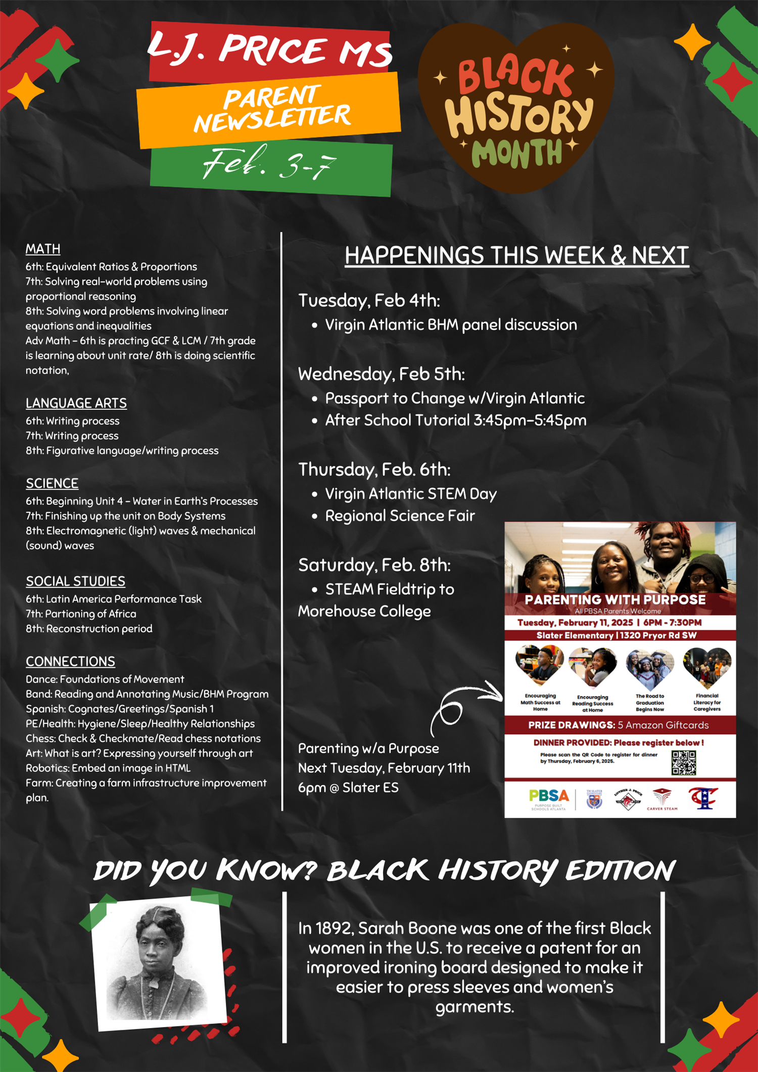 Parent Newsletter